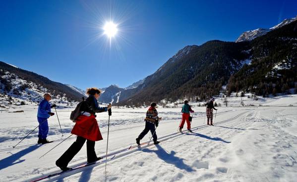 A paradise for cross-country skiers